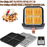 KANGNAI 1pcs Waffle Baking Mold, Square Silicone Air Fryer Waffle Maker, Reusable Waffle Mould for N