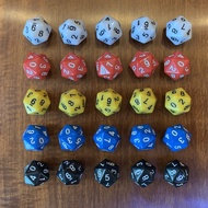 Yixi 20 Sides (Note that This Dice Is 0-9 Each 2 Sides, No 10 Over) Is Warehouse