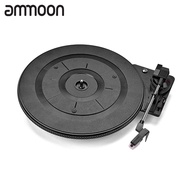 [ammoon]Vintage Vinyl LP Record Player Turntable 28cm 3 Speed(33/45/78 RMP) with Stylus Phonograph Accessories Parts