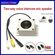 Two-way voice intercom mic speaker (mic+speaker) CCTV Camera