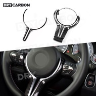 On sale Carbon Fiber Car Inner Steering Wheels Trim Cover for BMW F80 M3 F82 F83 M4 F10 M5 Car Styli