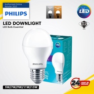 PHILIPS Essential 5W 7W 9W 11W 13W E27 LED Bulb Philips LED Bulb Mentol Downlight LED Philips 灯泡