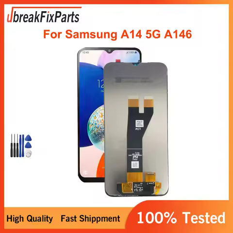 6.6''LCD For Samsung A14 5G A146B LCD Display Touch Screen Digitizer Assembly For Samsung A146U A146