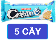 Bánh quy kem nhân kem sữa tươi CREAM-O cây 54g