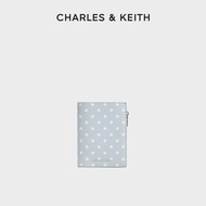 CHARLES&KEITH Wallet New CK6-60770654-B กระเป๋าใส่หนังสือเดินทาง Wave Point แบบมัลติฟังก์ชั่น กระเป๋