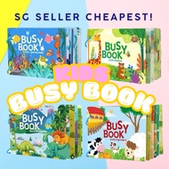 [SG SELLER] Busy Book for Kids 1 2 3 years old Quiet Activity Book
