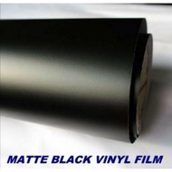 25Cm x100cmFlat Matte Black Car Motor Sticker Vinyl Film/ Wrap Car Body Sticker
