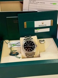 🔥Rare, Black, 39mm🔥 Rolex Oyster Perpetual 114300 Black