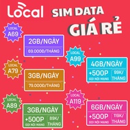 Sim Data 4G Mobifone Local 0Đ Có Thể Đăng Ký Các Gói A69 A79 A89 A99 A119 Truy Cập Mạng tốc Độ Cao N