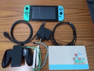 淨機$1200 動森版 Switch 主機 詳細請看內文