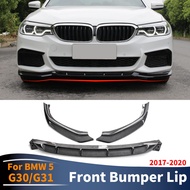 Accessories Splitter Front Bumper Lip Cover Chin Tuning Trim For BMW G30 G31 540i 530d 525i 530i M 5