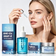 GHK - Cu SNAP - 8 Peptide Serum + Tallow Ghk - Cu Balm Set | Anti - Wrinkle Firming Nourishing Radia