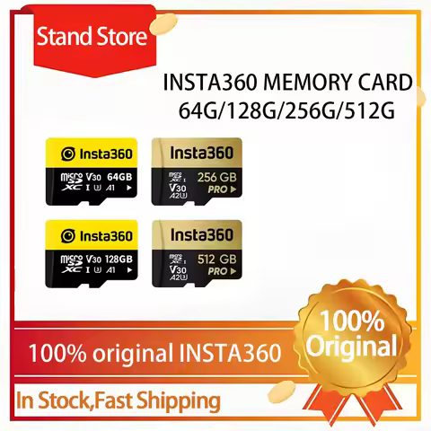 Insta360 TF Memory Card 64GB 128GB 256GB 512G TransFlash Removable Cards For Insta 360 X5 X4 X3 Ace 