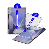 ฟิล์มกระจก พร้อมบล็อคติดตั้ง สำหรับ Samsung Tab A9+/ Tab A9 / Tab S7/ S8 /S9 /S9 FE/ S10 /Tab S7 FE 