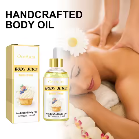 Vanilla Plant Extract Aromatherapy Essential Oil Face Body Diffuser Humidifier Massage, Shower, Mani