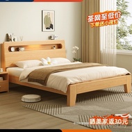 Rental Room Single Bed Frame Household 1 Economical Type 1.5m 8 Main Bed Solid Wood Bed Use Double B