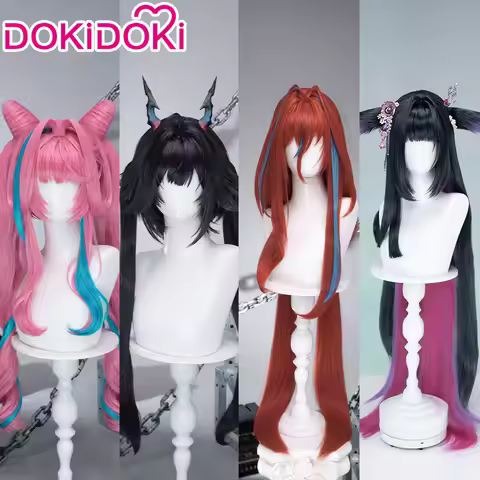 INSTOCK Haruka Blaze Texas Yu M3 Eblana Necrass Mio Qianyu Yvonne Gilberta Wang Last Rit Cosplay Wig