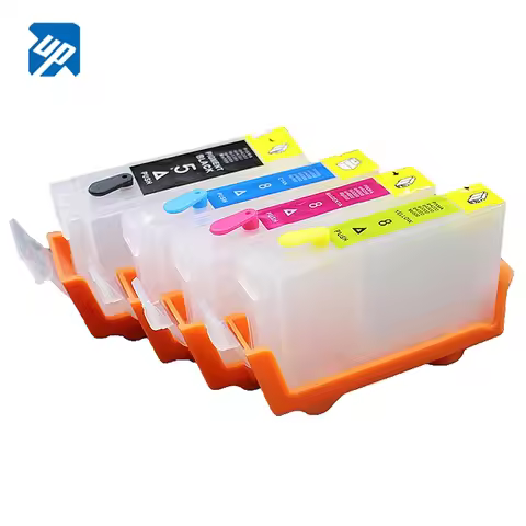 4 COLORS for CANON IX4000 IX5000 IP3300 IP3500 MP510 MP520 MX700 refillable ink cartridge PGI-5 PGI5
