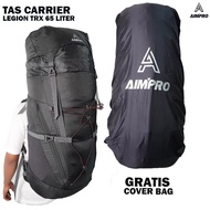 Terbaru Tas Carrier Aimpro Legion 65 Liter Single Frame Aluminium -