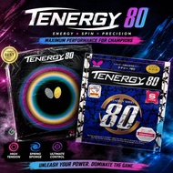 Tenergy 80 Ping Pong Rubber Butterfly Tenergy 80 Table Tennis Rubber