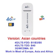 Europe Asia Oceania Unlocked Wireless S Networking Dongle Car Usb Mobile Modem 4G Hotspot Sim Card