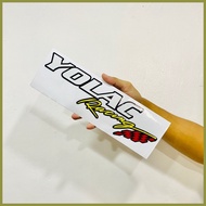 ✁ ◙ ◸ YOLAC Sticker Decals Cutout Vinyl waterproof