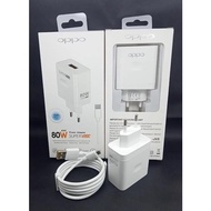 Travel Charger OPPO A96 80W SUPER VOOC Fast Charging Big Shell Usb Micro/Type C