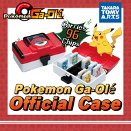 [Official] Pokemon Ga-Ole Holder Carrying Case ● Carries 96 New Gaole Chips ● Pocket Monster Game New Tretta Gaole ● Official Tretta Plate Holder ● Tretta Ga ole Disk Album ● Tretta Ga-Ole Bag Box Trunk ● Tretta Gaole Case GA-Ole Album Gaole Disk Case