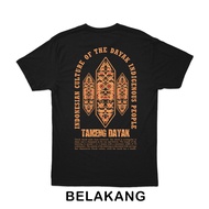 HITAM Dayak Shield Dayak T-Shirt | Black | Mayar