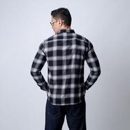 KEMEJA BESTPROMO VENGOZ Men's Slim Fit Flannel Shirt Top - Elrond Flannel Shirt
