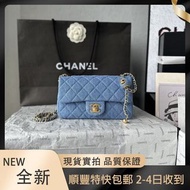 chanel cf金球牛仔口蓋包