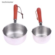 【TESG】 Mini Oil Pot 410 Stainless Steel Mini Hot Milk Pot Small Saucepan For Boiling Butter Melting 