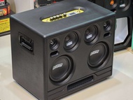 ลำโพงบลูทูธdiy DK-MOTOR แท้ทั้งชุด ซับ6.5“ คู่ หน้าเปิด เสียงกลาง 4" แหลม3" (สีดำ) มีแบตในตัว แบตลิเ