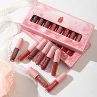 Matte Matte Velvet Lipstick Set Lip Glaze Non-Fade Non-Stick Cup Female Student Party Su Yan Niche B