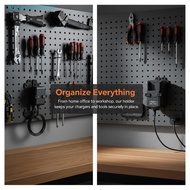 Auspiciousrui Wall Mount Charger Holder for DC18RC DC40RA Secure Power Tool Ra Space Saving Solution