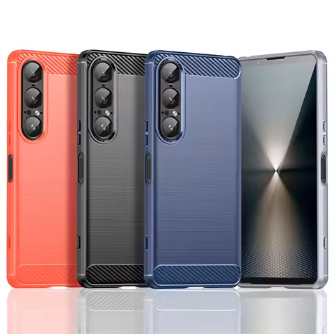 For Sony Xperia 1 II III IV V VI VII Luxury Full Soft TPU Silicone Cover Shockproof Case For Sony1VI