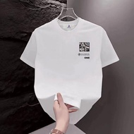 T-shirt trendy simple ins style heavy print couple model