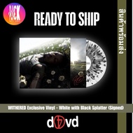 - D4VD: WITHERED Exclusive Vinyl-White with Black Splatter (Signed) Live Signature