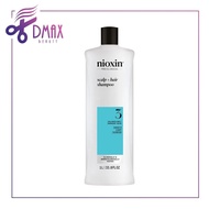 Nioxin System 3 Cleanser Shampoo 1000ml