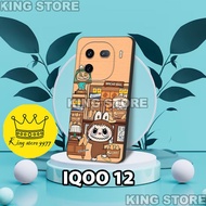 HP (KS28) Rubber Softcase for IQOO 12hp/ Girl's Motif IQOO 12/case IQOO 12 2025 IQOO 12/case handpho