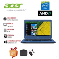 TERMURAH LAPTOP ACER ASPIRE ES 14 INTEL CELERON RAM 8GB WINDOWS 10