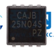 10PC/SLOT CJAB25N04S Patch DFN3X3-8 Single N Channel 40V 25A MOSFET Field Effect Tube