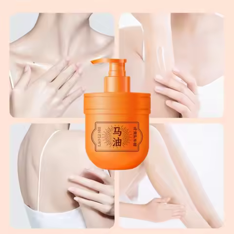 Horse Oil Hand Cream, Light and Creamy Texture, Easy to Apply and Absorb, Feels Moisturizing and Com