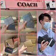 Coach Men's Short Coin Purse & Card Holder