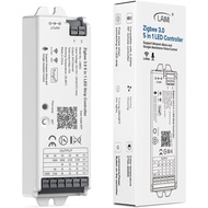 5in1 LM052 Tuya Zigbee3.0 Pengawal LED Menyokong Monokrom CCT RGB RGBW RGBCCT PWM Jalur LED Serasi d