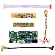 Yqwsyxl Control Board Monitor Kit for LP154WX4(TL)(C3) LP154WX4-TLC3 HDMI + DVI + VGA LCD LED screen Controller Board Driver