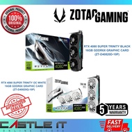 Zotac RTX 4080 SUPER TRINITY / OC WHITE 16GB GDDR6X Nvidia GeForce RTX4080S Gaming Graphic Cardbrand