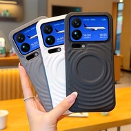 For Xiaomi Mi 17 Pro Max Case Hard  Wave Magnetic Wireless charging Protective Back Cover Case For X