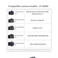 Llano LP-E6NH/LP-E17 Nhanh Chóng sạc pin máy ảnh khe kép Màn hình hiển thị kỹ thuật số Sạc Lưu Trữ T