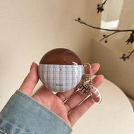 For Huawei FreeClip FreeBuds SE2 SE3 5i 6i 7i FreeClip 2 Earphone Case Cute Striped coffee cup with 